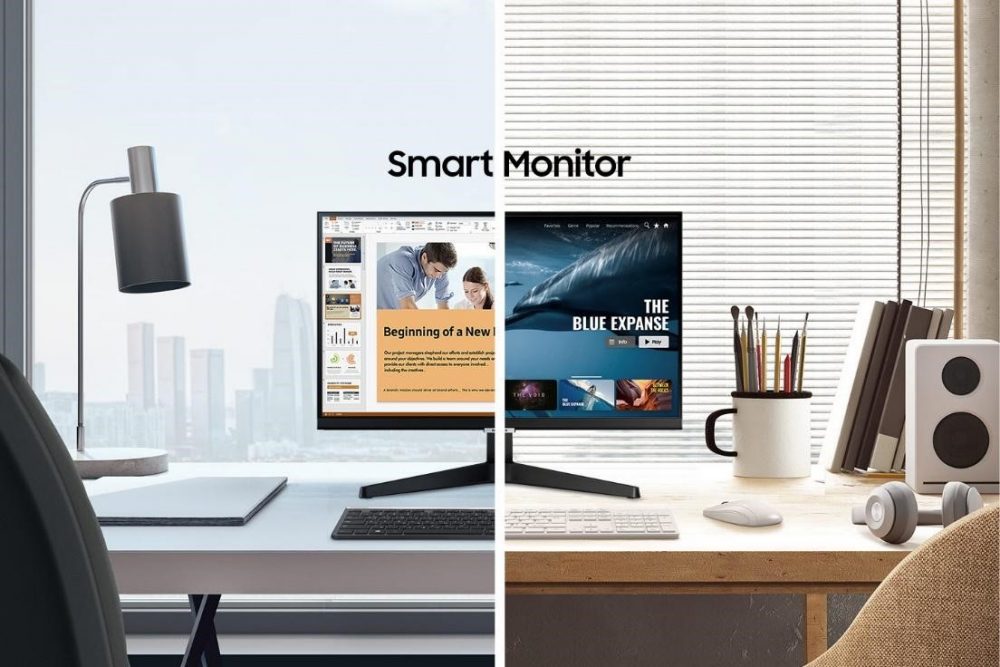 Smart Monitor M5. Imagem meramente ilustrativa.