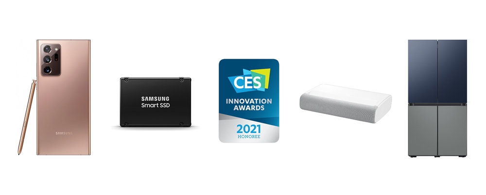 삼성전자가 내년 1월 온라인으로 진행되는 세계 최대 전자 전시회 ‘CES 2021’를 앞두고 ‘최고혁신상’ 4개를 포함해 총 44개의 ‘CES 혁신상’을 수상했다.