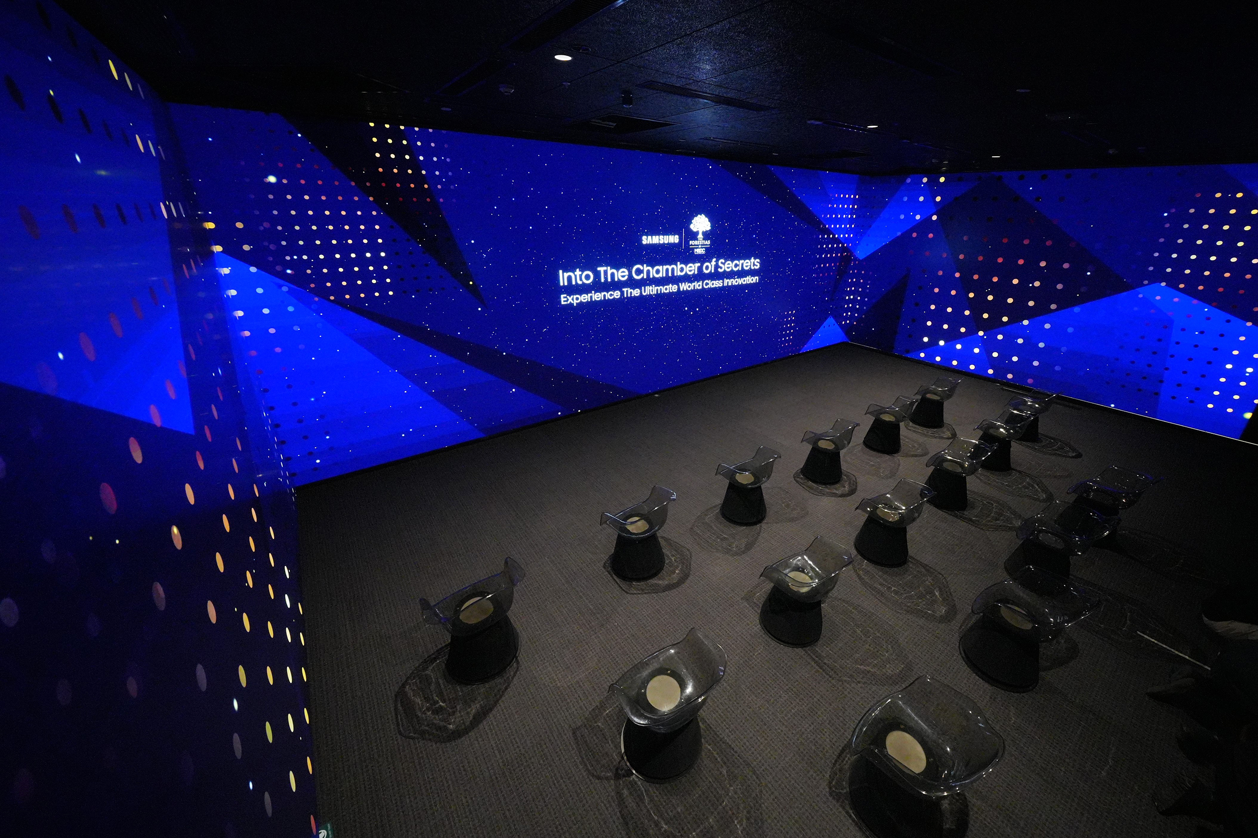 Samsung's The Wall transforms The Forest Pavilion into 360-degree theater that lets audience enjoy one-of-a-kind visual experience