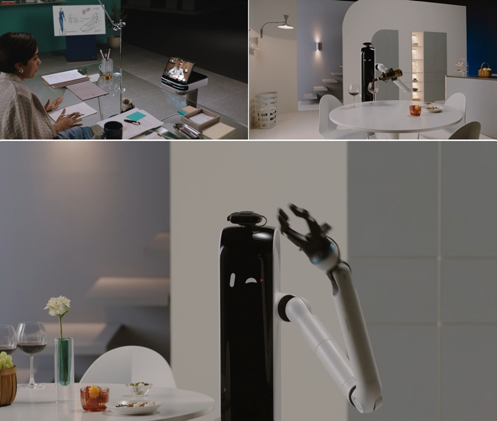 삼성이 연구중인 로봇 도우미의 컨셉 이미지들