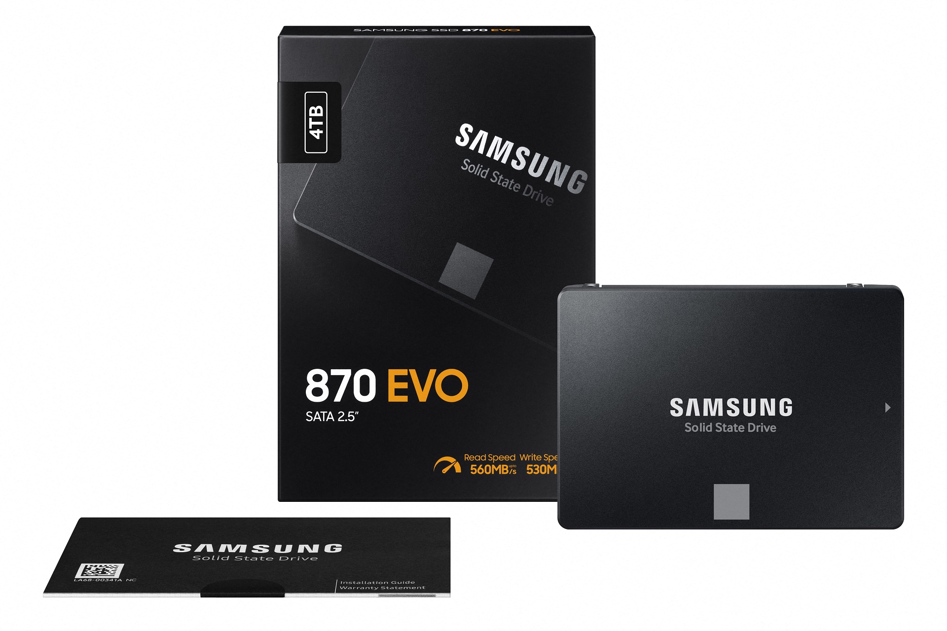 SSD 870 EVO - Packaging