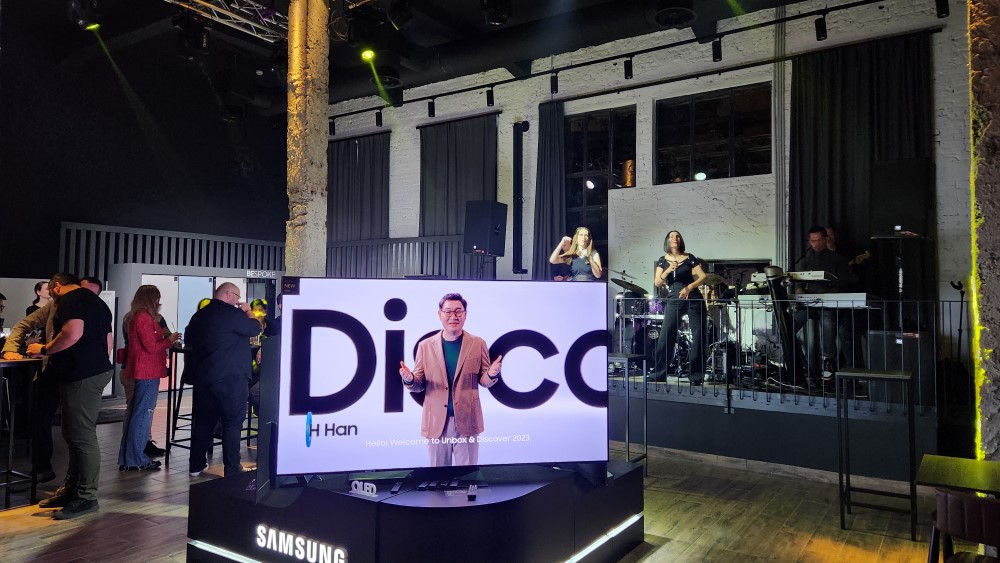 ▲ El 5 de abril, Samsung Electronics Serbia invitó a los profesionales de los medios de comunicación locales a presentar la gama de televisores 2023 y la gama de televisores Lifestyle.