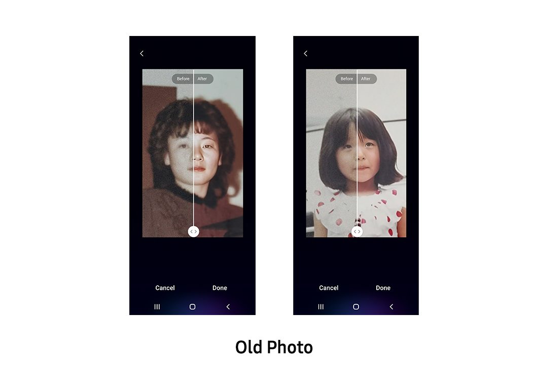 Brighten Old Photos with the Galaxy Enhance X Photo Editing App