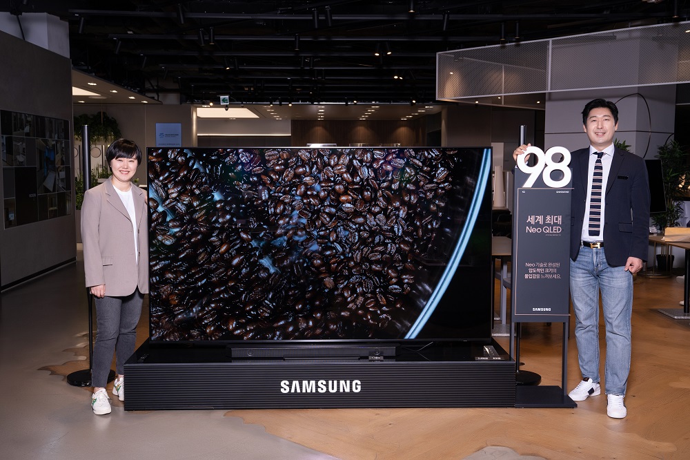 megapantalla Samsung 98 pulgadas