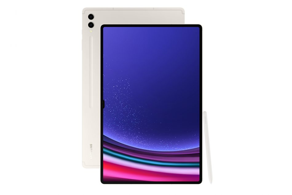 Samsung Galaxy Tab S9 Ultra in beige