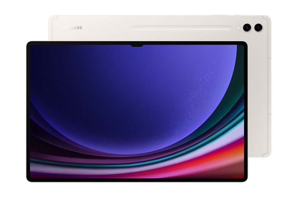 Samsung Galaxy Tab S9 Ultra in beige