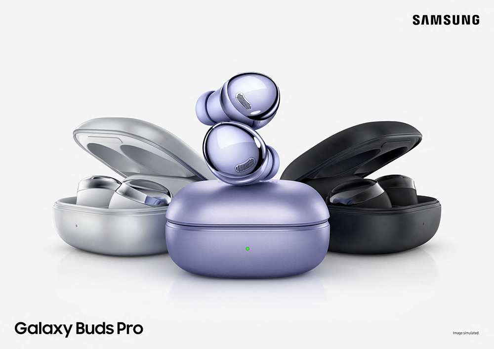 Galaxy Buds Pro – both the earbuds and the charging case – were built to help cut down on waste, using 20% recycled plastic