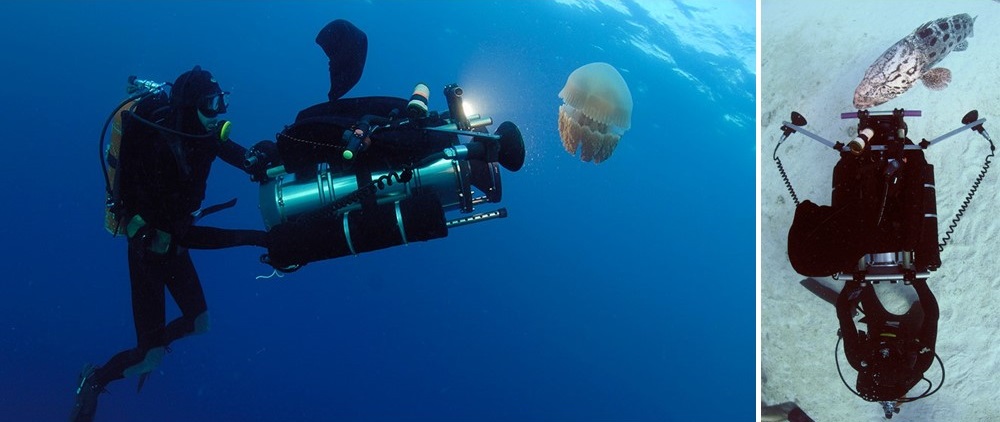 Pawel Achtel underwater filming oceanlife