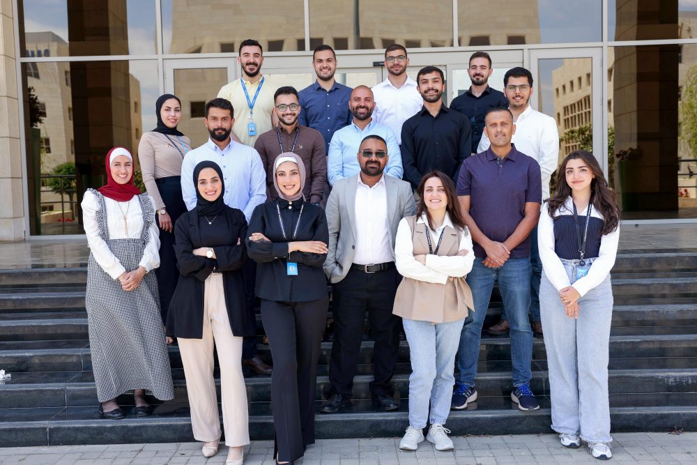 삼성리서치 요르단 팀원 단체 사진