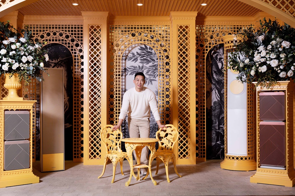 삼성디지털프라자 강남본점 5층 라이프스타일 쇼룸에서는 공간·가구 디자이너인 장호석, 문승지, 전산, 박원민 씨가 비스포크 홈 제품을 활용해 각자의 작품 세계를 펼친 전시도 감상할 수 있다.