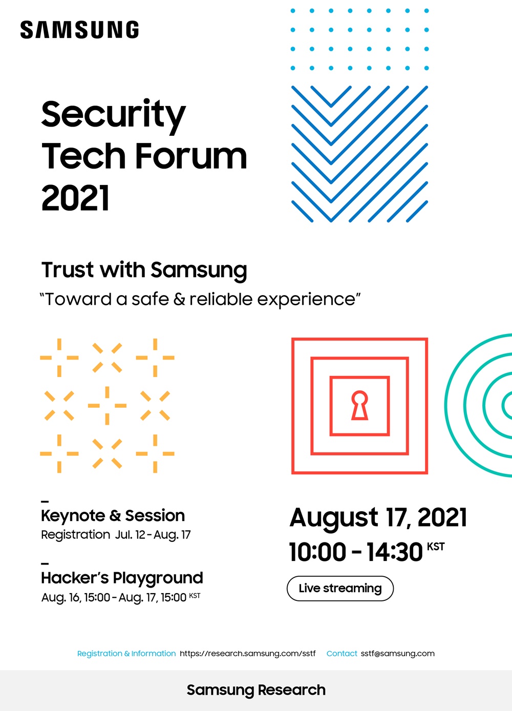 1. 삼성보안기술포럼 2021 포스터(화이트)