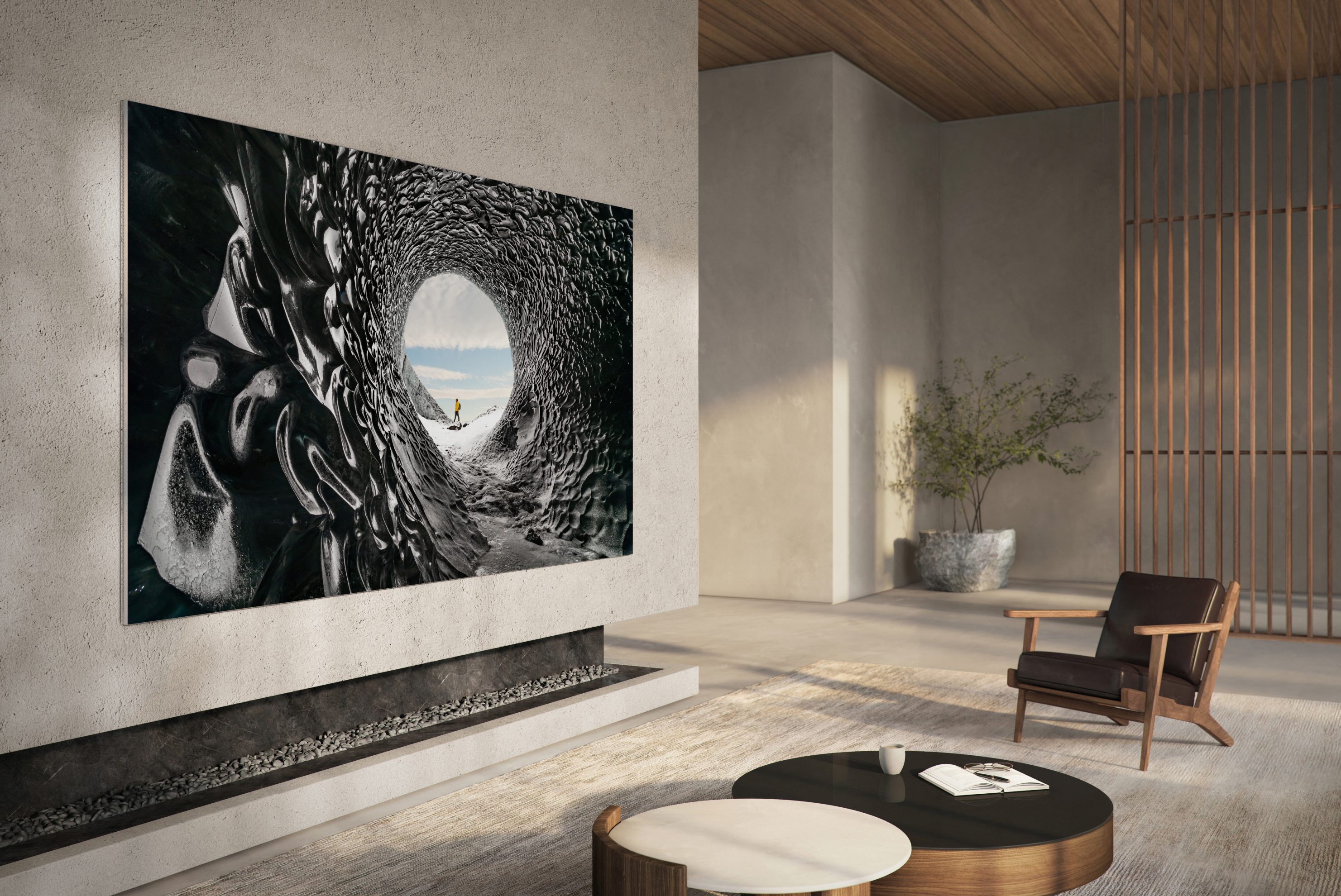 Samsung announced the groundbreaking 110” Samsung MicroLED.